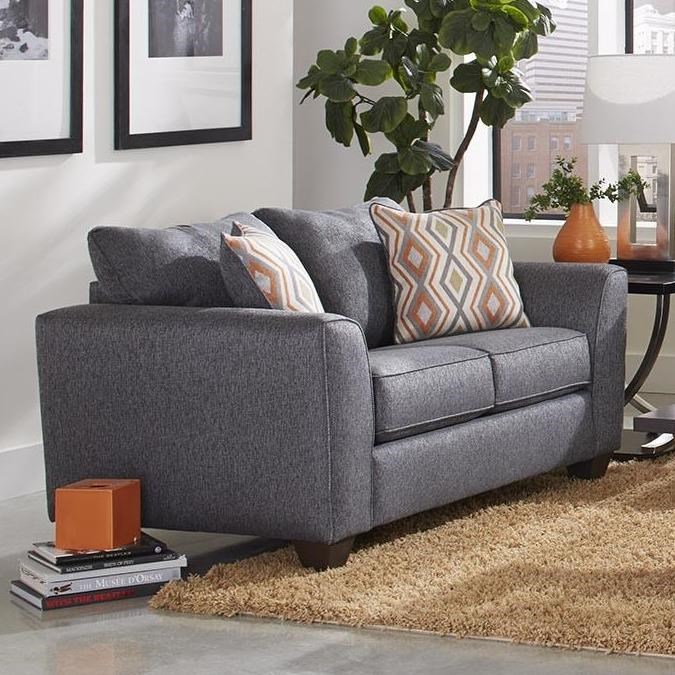 Albany 2256 2256 10 GENS 12548 Contemporary Loveseat A1